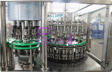 Glass Bottle Filler Máy tự động Máy chiết rót nước trái cây / trà đóng chai 6000 - 8000BPH