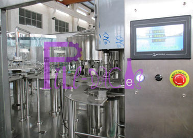 Công suất 2500BPH Nhà máy chiết rót nước uống chai 5L với điều khiển PLC