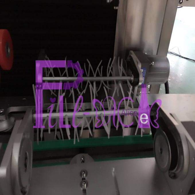 Máy dán nhãn chai thú cưng 1L Máy áp dụng tay áo động cơ Panasonic 400BPM 5