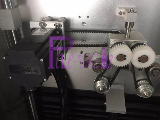 Máy dán nhãn chai thú cưng 1L Máy áp dụng tay áo động cơ Panasonic 400BPM 11