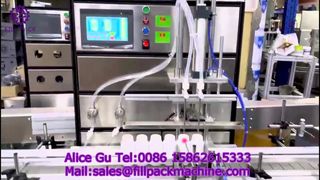 2266 J67 Chai Nhựa Miệng Rộng Kiểu Chia Đường Thẳng 2 Đầu Bơm Từ Tính Và 4 Bánh Xe