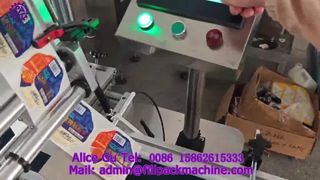 Máy dán nhãn bề mặt phẳng tự động 2225 M10 cho hộp nhựa