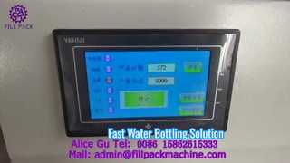 Máy dán nhãn chai vuông để bàn bán tự động 2143 M10