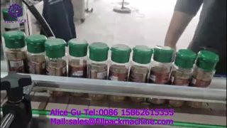 2252 J18 Dây chuyền sản xuất chiết rót một đầu và niêm phong lá nhôm trong dây chuyền cho hạt tiêu