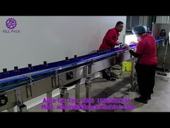 2166 M4 Chai Nhựa Bàn xoay tự động Máy dán nhãn hai mặt trong suốt tự dính