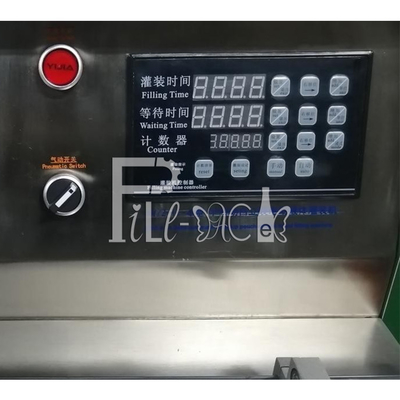 Máy chiết rót nước bán tự động đứng lên Máy tính để bàn 10 vòi Nước trái cây Sữa