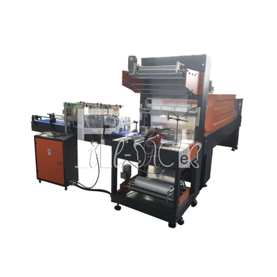 Tự động L Loại PE Shrink Film Wrapper Nước giải khát Chai thủy tinh PET Thiết bị có thể