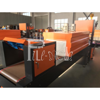 Tự động L Loại PE Shrink Film Wrapper Nước giải khát Chai thủy tinh PET Thiết bị có thể