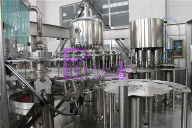 High Capacity Máy chiết rót nóng Juice Tập trung thiết bị đóng chai thương mại