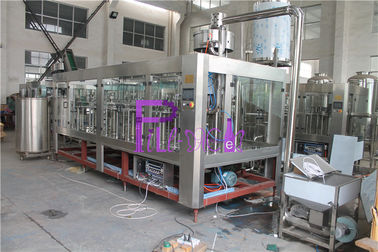 Cao năng lực kiểm soát Chai bột Juice Máy chiết rót nhựa PLC