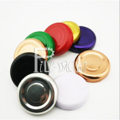 Nắp chai nước trái cây thủy tinh 38mm 43mm Nắp vặn bằng kim loại 48mm 53mm 58mm