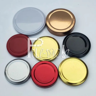 Nắp chai nước trái cây thủy tinh 38mm 43mm Nắp vặn bằng kim loại 48mm 53mm 58mm