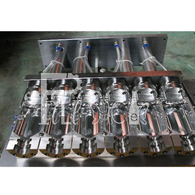 8000BPH 6 khoang Máy thổi chai nhựa PET tự động Máy thổi khuôn cho nhà máy đóng chai nước uống với thiết bị Servo
