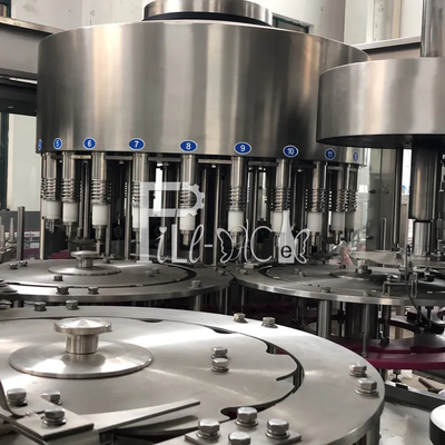 Máy đóng nắp nước súc rửa 2L Monoblock Chai PET Uống tinh khiết 0,5Mpa