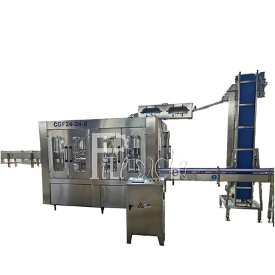 Máy đóng nắp nước súc rửa 2L Monoblock Chai PET Uống tinh khiết 0,5Mpa