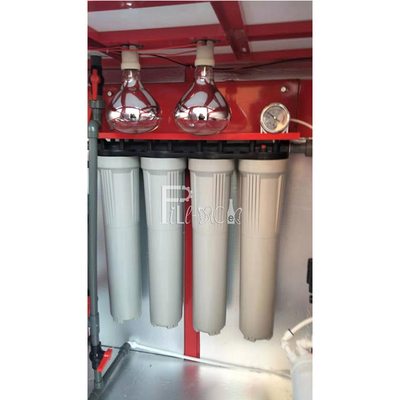 Máy bán chai nước tinh khiết bằng tiền xu và hóa đơn 10L / phút 550W 0,5MPA