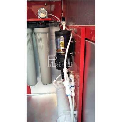 Máy bán chai nước tinh khiết bằng tiền xu và hóa đơn 10L / phút 550W 0,5MPA