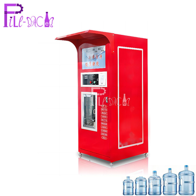 Máy bán chai nước tinh khiết bằng tiền xu và hóa đơn 10L / phút 550W 0,5MPA