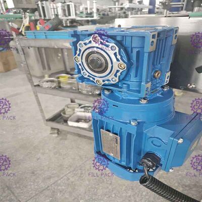 Máy dán nhãn nhãn dán một đầu 50BPM cho chai tròn