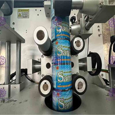 Điều chỉnh kiểm soát Inox tự động ghi nhãn mác Máy PLC