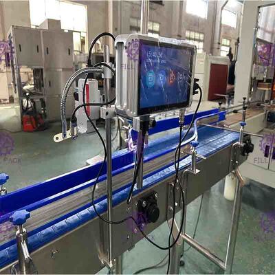 2 đầu Máy mã hóa ngày in phun 120m / phút với vòi có thể điều chỉnh