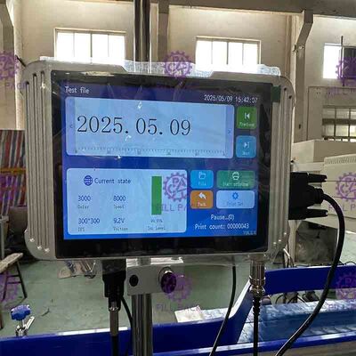 2 đầu Máy mã hóa ngày in phun 120m / phút với vòi có thể điều chỉnh