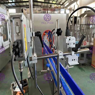 2 đầu Máy mã hóa ngày in phun 120m / phút với vòi có thể điều chỉnh