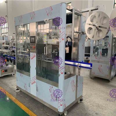 Máy áp dụng tay áo căng đôi đầu điều khiển lập trình PLC