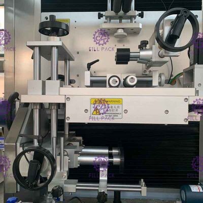 Máy áp dụng tay áo căng đôi đầu điều khiển lập trình PLC