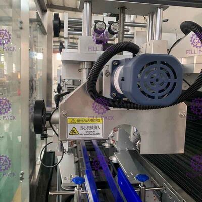 Máy áp dụng tay áo căng đôi đầu điều khiển lập trình PLC