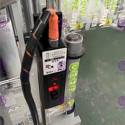 Uống tay Máy ghi nhãn mác chai Đối Chai, Shrinking Tunnel