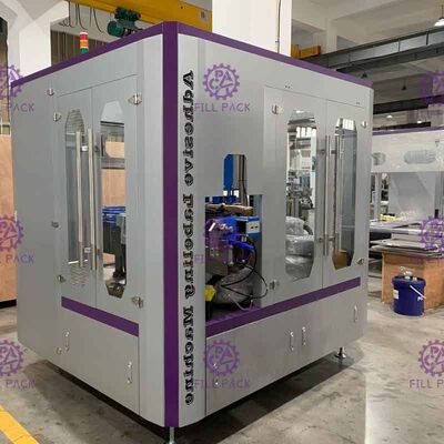 Loại quay Máy dán nhãn chai thủy tinh bia cho nhãn đơn