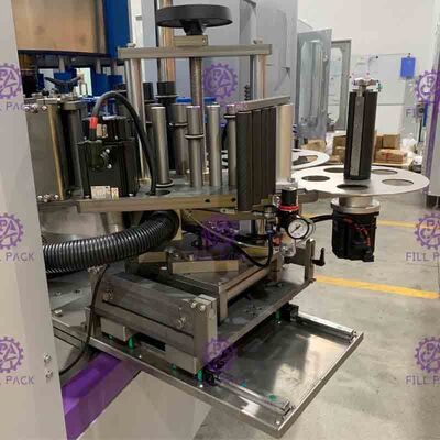 Loại quay Máy dán nhãn chai thủy tinh bia cho nhãn đơn