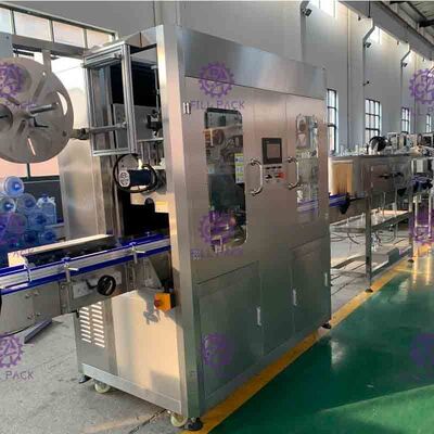 SUS 304 Nhãn hai chai Máy Nhãn với tốc độ cao