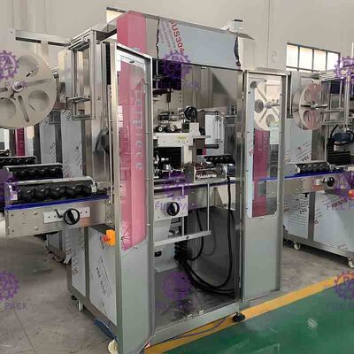 100-200BPM Juice Bottle Labeling Machine Với màn hình cảm ứng Điều chỉnh