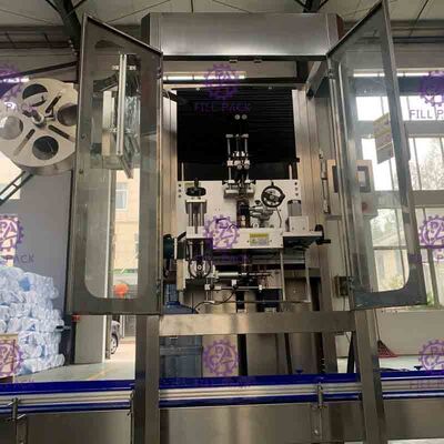 0-50BPM Thép không gỉ Gallon Nhãn hiệu máy PLC Control