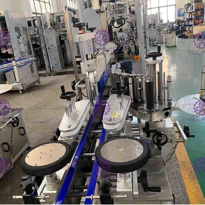 Máy chiết rót chai bằng thép không gỉ PLC Hệ thống kiểm soát