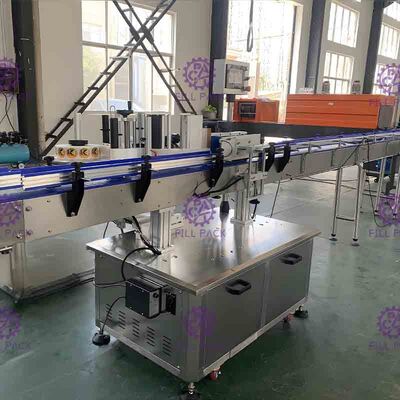 Máy dán nhãn một mặt 1800bph cho chai tròn nhỏ