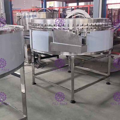 PET / Nhựa Unscrambler Máy phân loại chai PE Dây chuyền thiết bị Hệ thống nhà máy Bảng tích lũy nhận