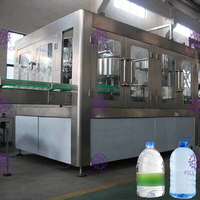 Toàn bộ dây chuyền Nhà máy chiết rót nước uống chai PET 5L hoàn toàn tự động