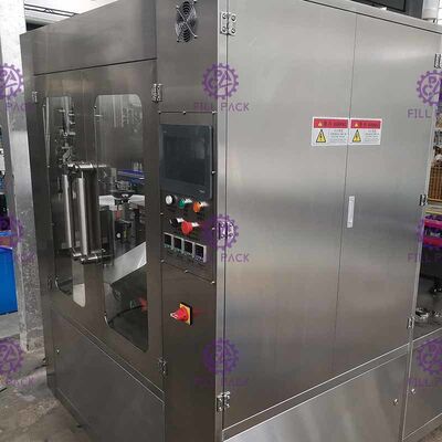 Máy làm chai nước uống bằng thép không gỉ 10 đầu với loại tuyến tính