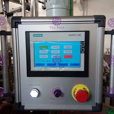 Máy đóng chai nước tự động hoàn toàn Monoblock 3-10L Chai 3 trong 1 8 đầu