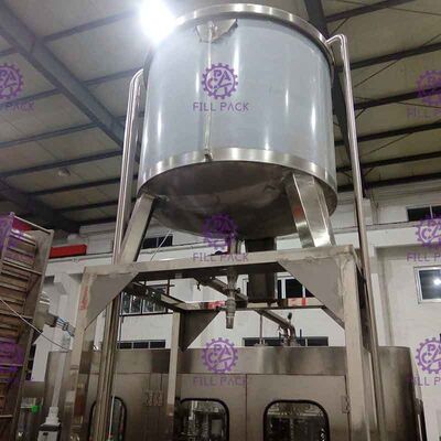 Máy đóng chai nước tự động hoàn toàn Monoblock 3-10L Chai 3 trong 1 8 đầu