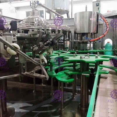 Máy đóng chai nước tự động hoàn toàn Monoblock 3-10L Chai 3 trong 1 8 đầu