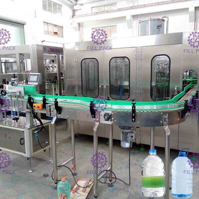 Chai nhựa nước khoáng 3L / 5L / 10L Thiết bị chiết rót 2 trong 1 / Nhà máy / Máy / Hệ thống / Dây chuyền