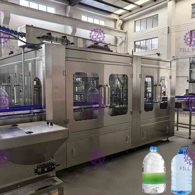 Chai nhựa nước khoáng 3L / 5L / 10L Thiết bị sản xuất 2 trong 1 / Nhà máy / Máy / Hệ thống / Dây chuyền