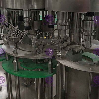 Điện Máy chiết rót nước trái cây / Nước 330ml Bottling Thương 7.6kw Thiết bị