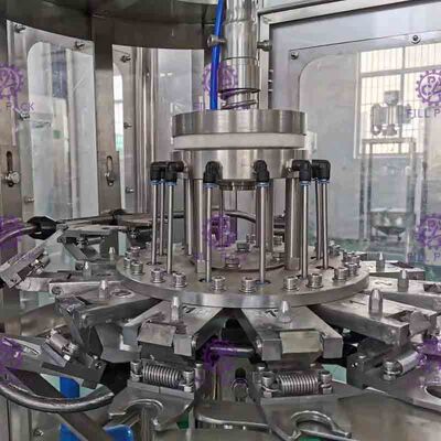 PLC Monoblock nước uống làm nhà máy nước giải khát rửa chiết suất máy