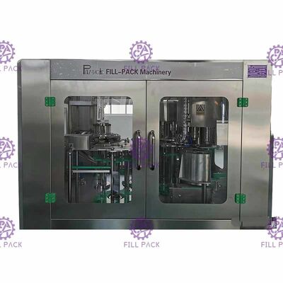 PLC Monoblock nước uống làm nhà máy nước giải khát rửa chiết suất máy