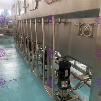 Máy rót nước 2 dòng 5 gallon / Nhà máy 300 BPH cho nước nhỏ